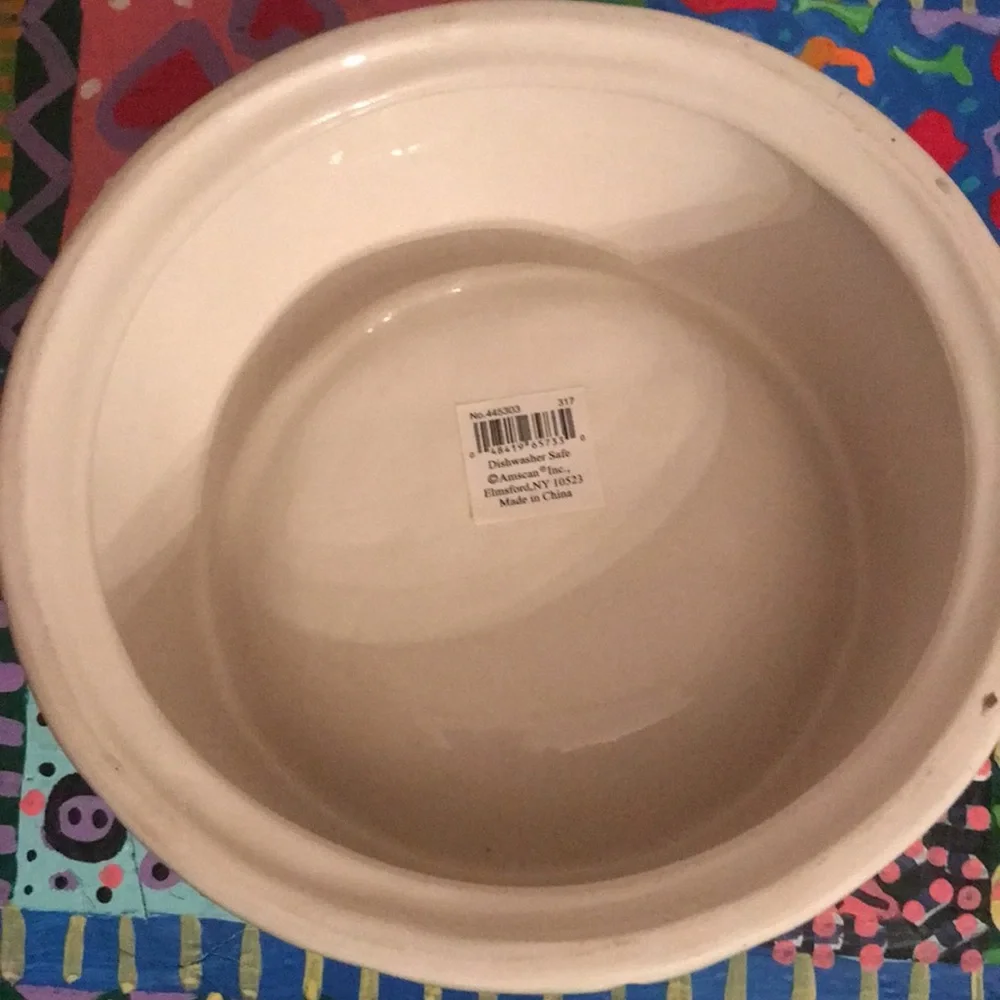 Dog Bowl- Ceramic- NIB